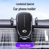 Landwind Phone Holder: 360° Rotating Car Mount with Unobstructed View.