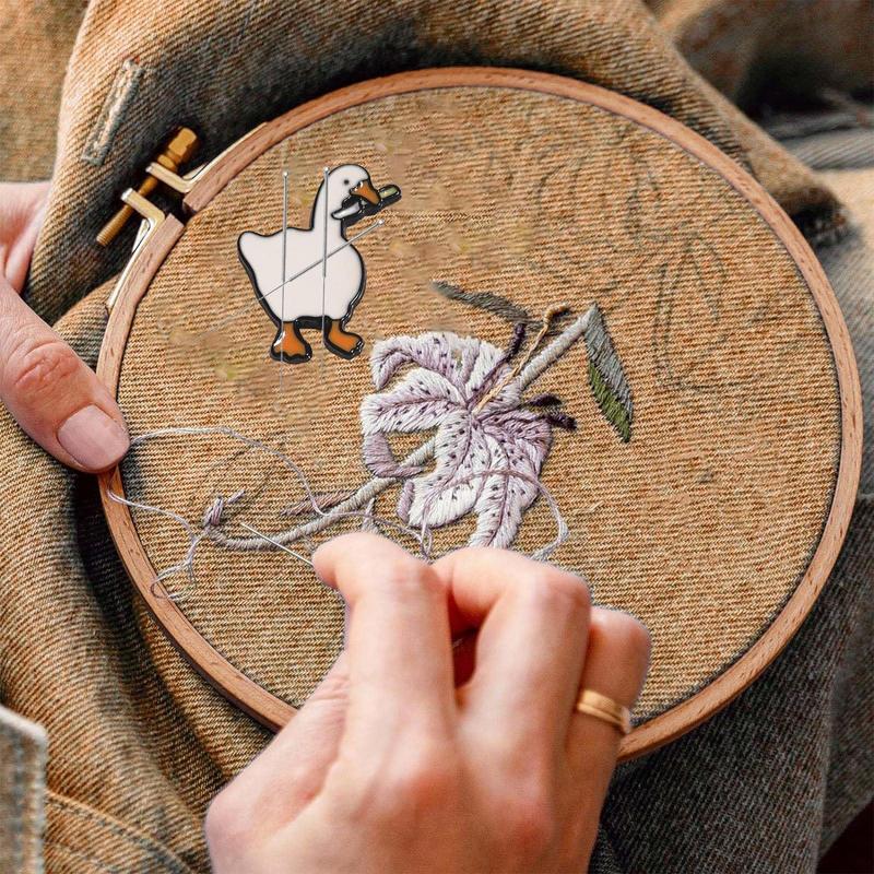 Duck Shaped Quilting Pin Minder Magnetic Needle Minder Cute Animal Shape Quilting Needle Minder For Quilter Tool Embroidery