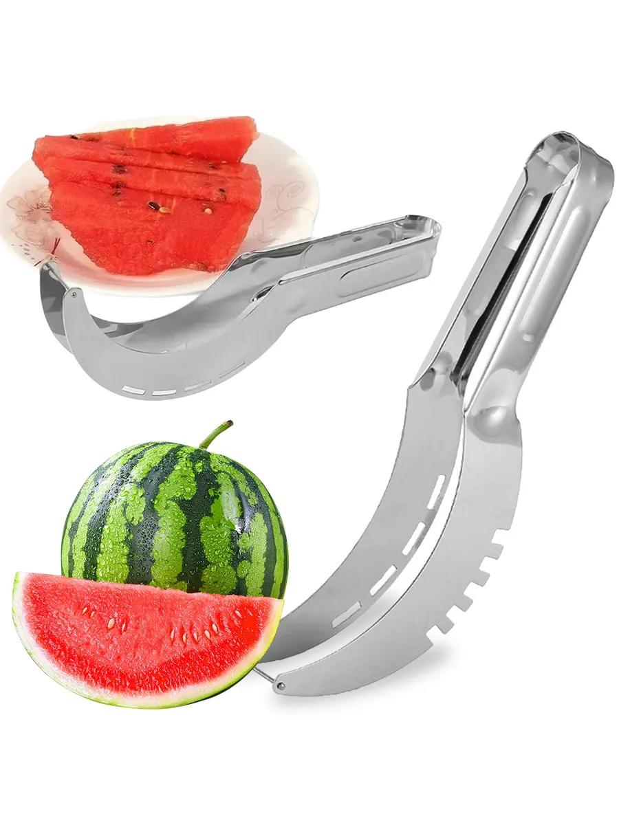 Stainless Steel Watermelon Slicer , Kitchen Knife for Fruits and Vegetables