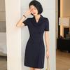 Women's Professional Double-breasted Suit Dress