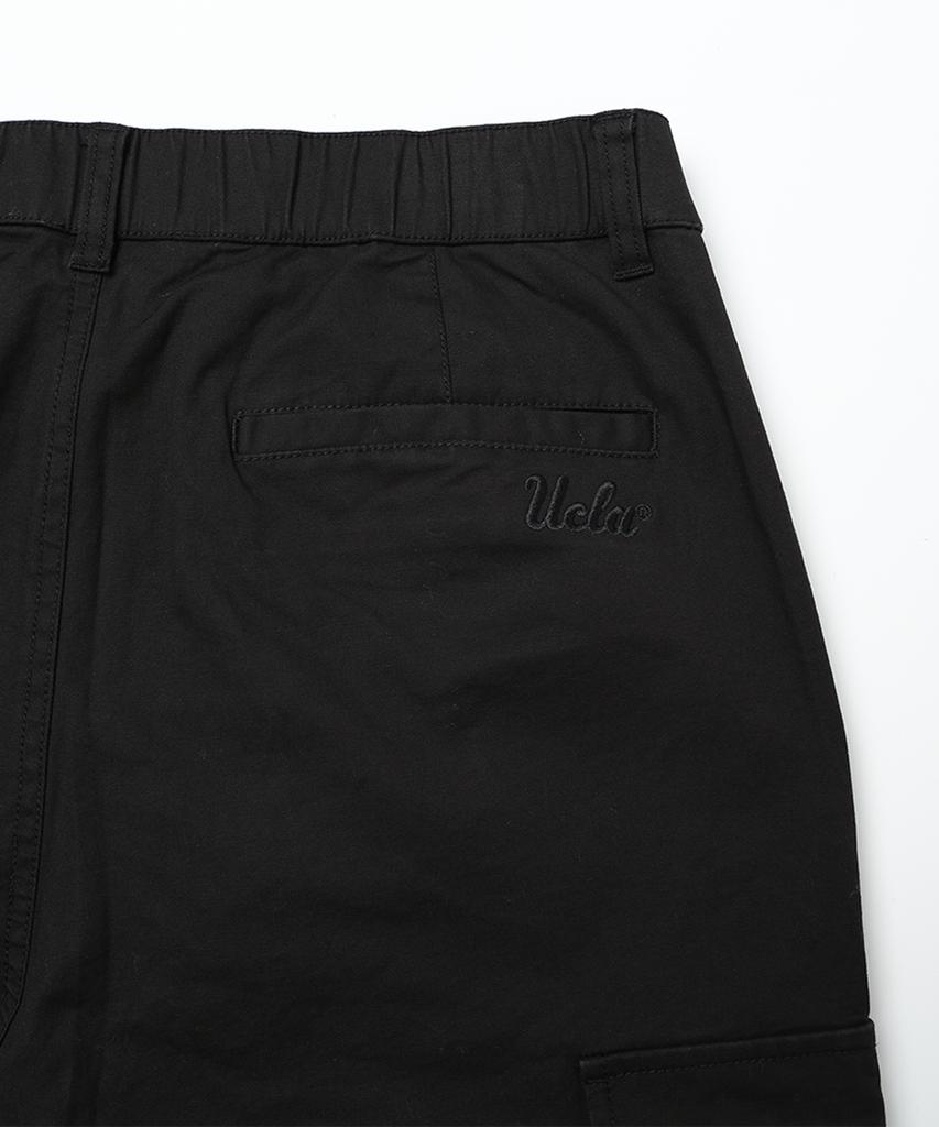 UCLA Men'S Cotton Cargo Semi-Wide Pants [Black](Uz9Lp11_39)