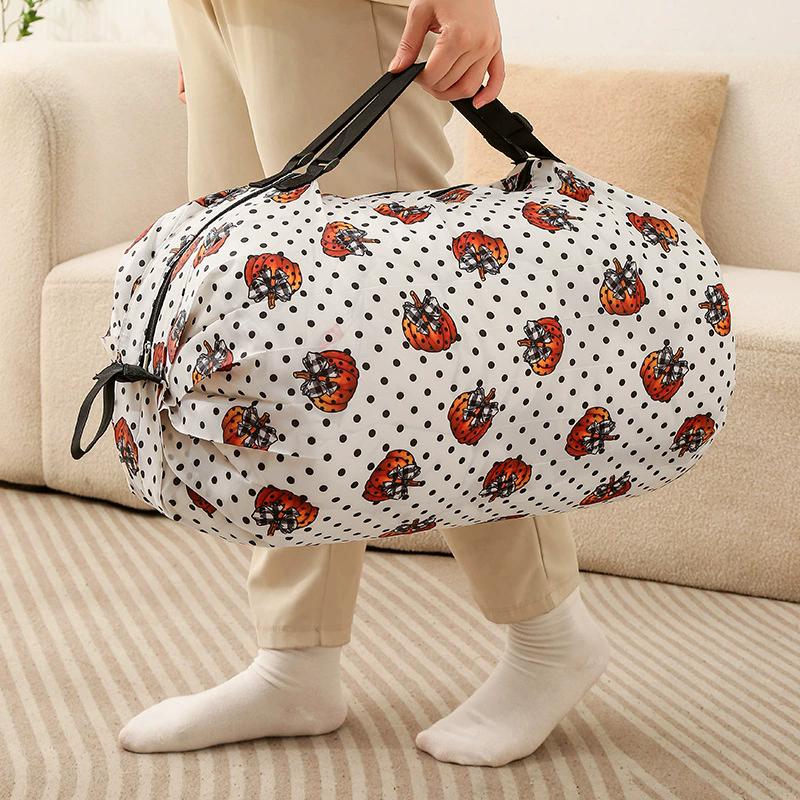 Portable and Foldable Supermarket Shopping Bag Large Capacity Bag Waterproof Bag Handbag Eco friendly Bag