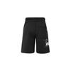 Puma Letter Print Lace-Up Shorts Unisex Shorts Black 624944-01
