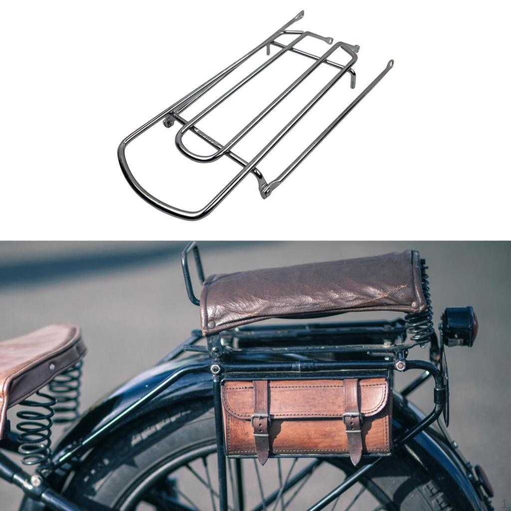 Luggage Rack, Thickened Rear Carrier Made of Solid Frame Steel for The Back , Rack