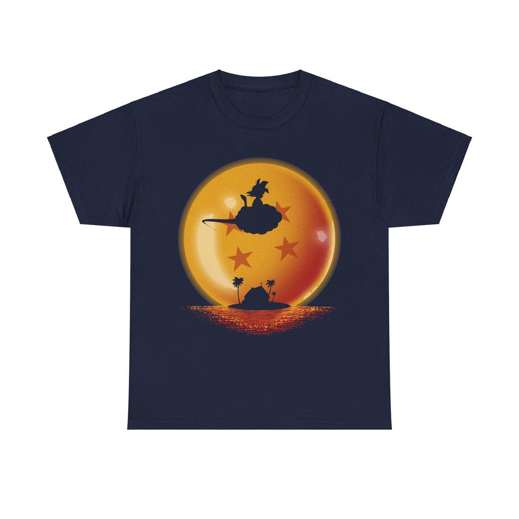 Son Goku Anime Dragon Ball Sommer Herren Damen T-Shirt Harajuku Retro Kurzarm Locker Übergroß Lässig Fitness Komfort Y2k Top