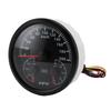 Ochun 110mm GPS Speedometer Inch Backlit Gauge for RV Boat Truck Fuel Voltage Monitor Dial KM/H 4-3/8 3-in-1 200KM/H (Black Bezel)