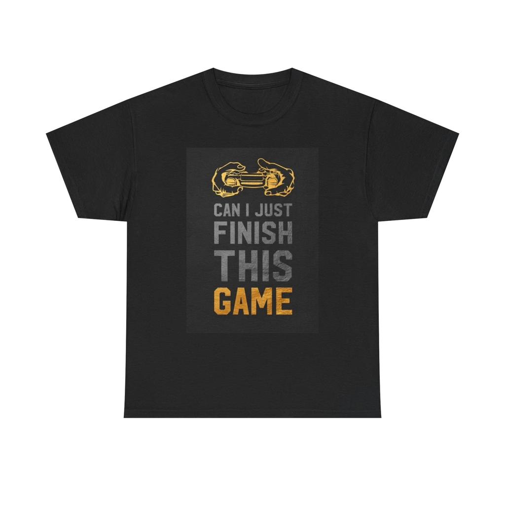 Herren- und Damen-T-Shirts Kann ich dieses Spiel beenden Videospiele