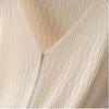 Ice Silk Suspender Tank Top Women's Bottom Coat Summer Short Loose Sleeveless White V-neck Knitted Casual Top