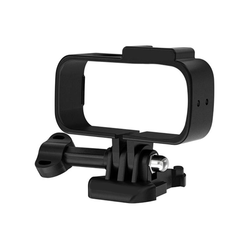 Protective Frame Bracket for Action Camera Featuring AntiDrop Design Cold Shoe Mount and Quick Setup Functionality