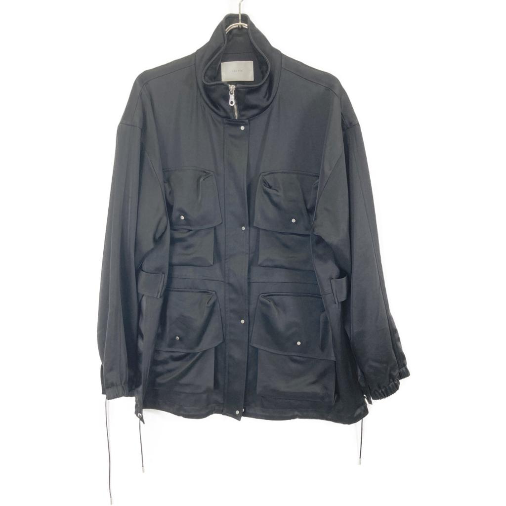 louren Black patch pocket jacket Jacket F blackUsed