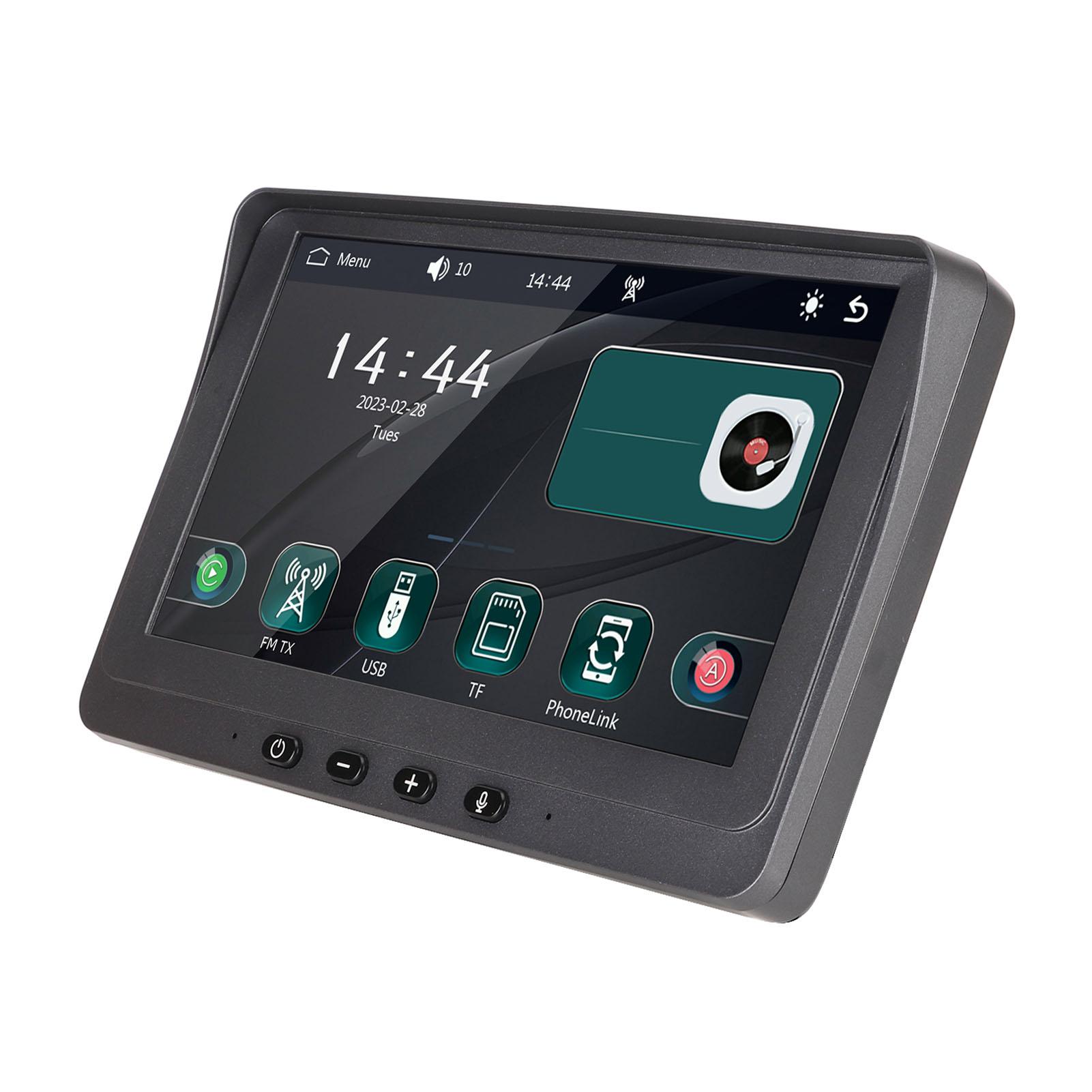 

Автомобильный мультимедийный приемник 7-дюймовый сенсорный экран HD Hands Free Звонки Музыка WIFI Bluetooth Автомобильная стереосистема для