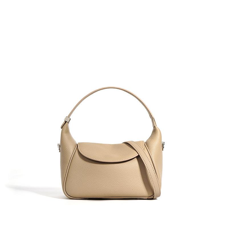 

Niche Design Handbag Women s Diagonal Cross Bag New Small Square Cowhide Toast Versatile Shoulder Armpit Size: Length 24 x Width 10 x Height 14 хакі