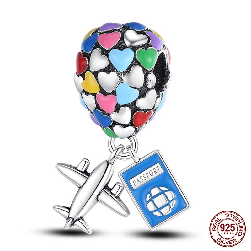 100% Copper Love Strawberry Cherry Red Series Charm Beads For Brand Original Bracelet Diy Fine Jewelry Gift