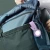 Coque - Phonillico® - Compatible AirTag 2021 - Lot de 2 - Silicone Violet - Boucle Amovible