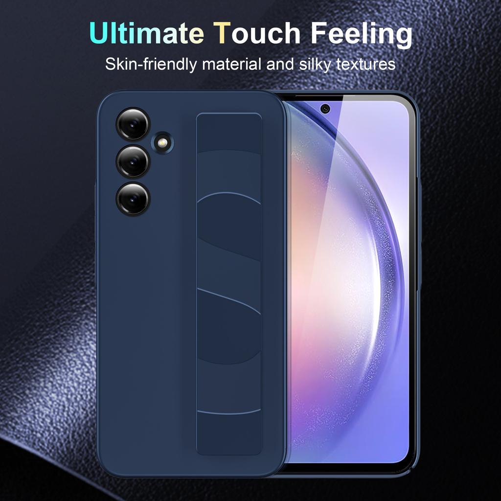 Suitable for Samsung S26Ultra phone case, ultra-thin matte wrist strap, S25plus full-cover transparent anti-drop hard case 4