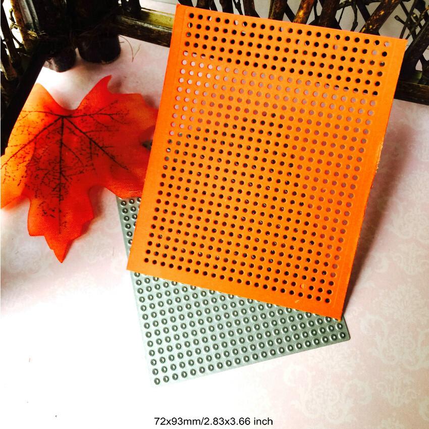 Net Grid Rectangle Frame Cutting Dies Metal Stencil DIY Scrapbooking Album Paper Card Embossing Craft Art Craft Template
