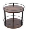 Organizer per Spezie Girevole Salvaspazio Legno Rotazione a 360 gradi Porta Spezie per Piano Cucina Mobile 2