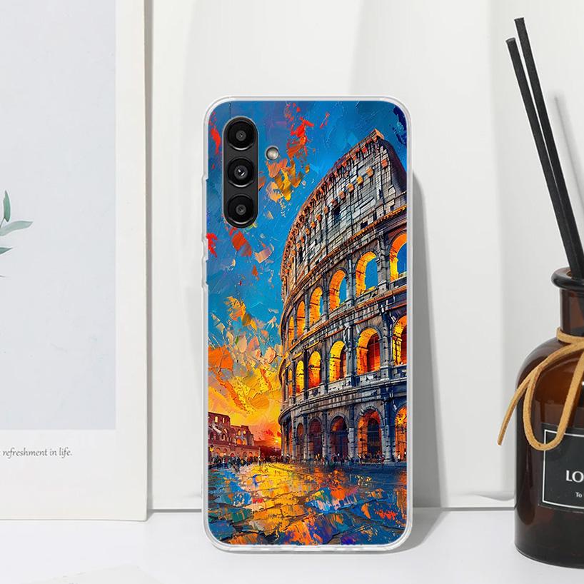 Roman Colosseum Phone Case For Samsung Galaxy A17 A37 A57 A16 A26 A36 A56 A15 A25 A35 A55 A14 A24 A34 A54 A13 A23 A33 A53 A07 Ga