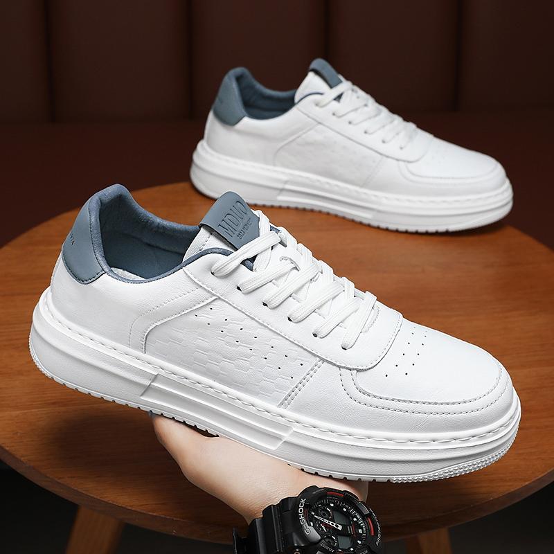 

Popular tide with little white shoes men s casual board shoes 44 бежевый