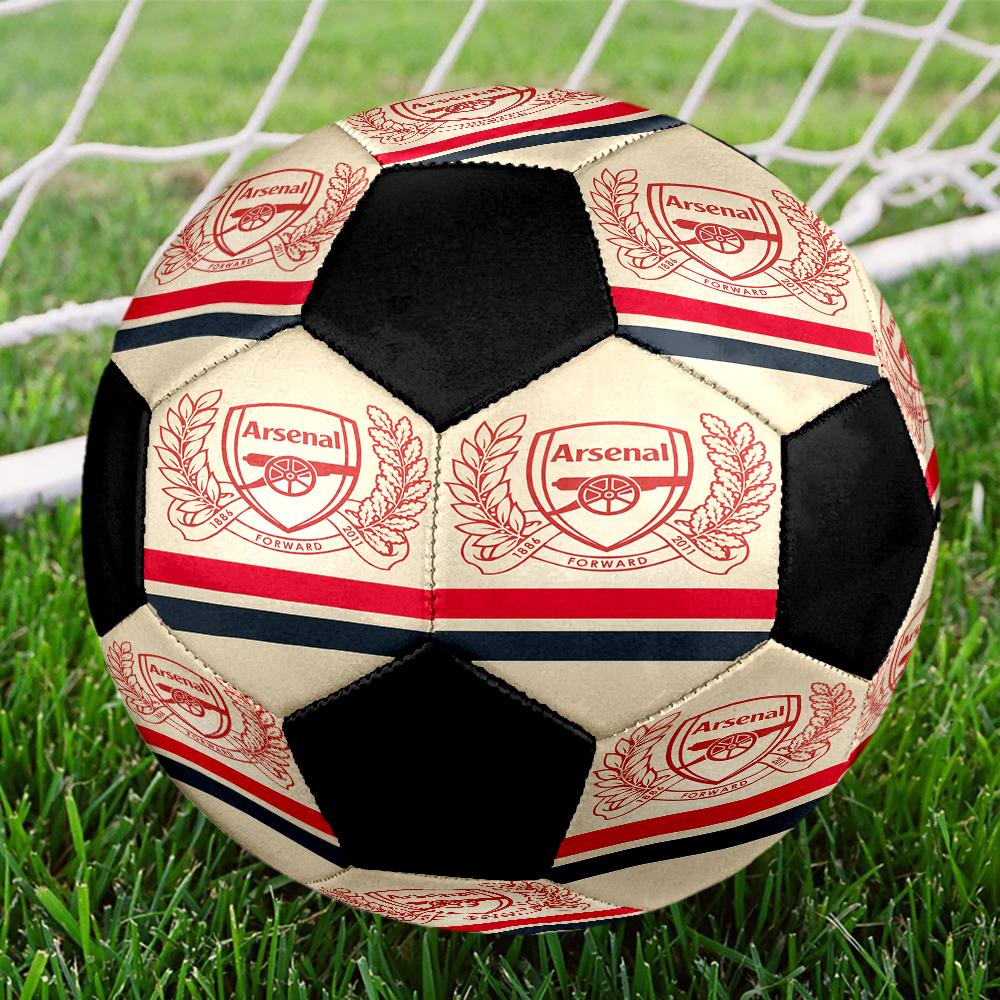 Arsenal Football Club Theme Size 5 Soccer Ball, Suitable for Both Indoor and Outdoor Matches, a Gift Suitable for Everyone.