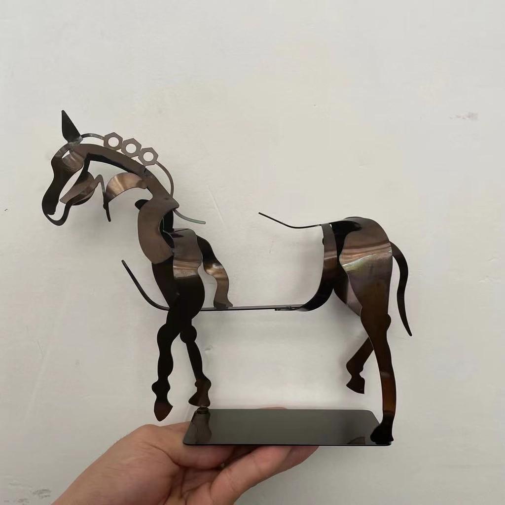 Adonis Horse Metal Sculpture With Lighting For Home Decor And Gift Giving