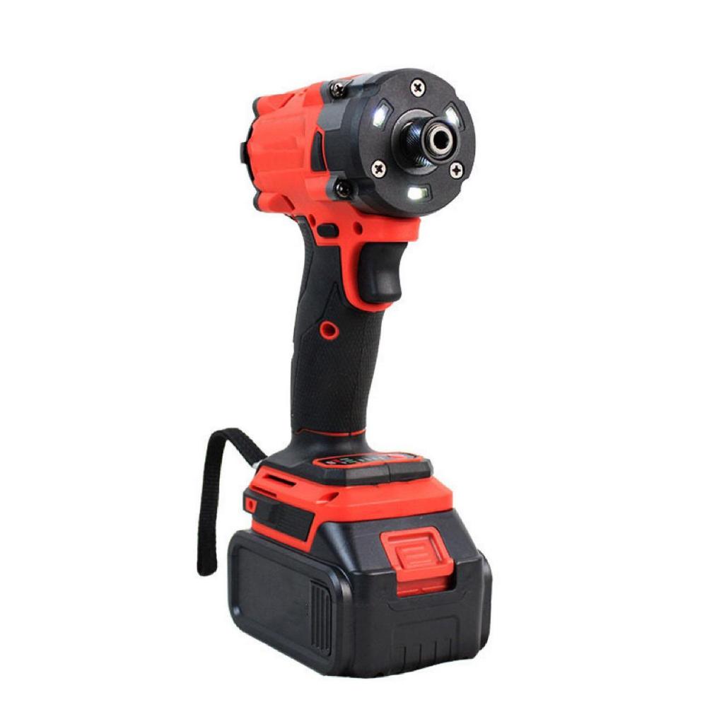 Milwaukee Brushless Electric Impact Wrench with Lithium Battery - New Model Charging Wrench for Cars