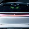 Solar Powered Car Decoration Demon Eye Window Light, Waterproof Wireless Dynamic Warning Sign with Suction Devil Light Cup, USB Charging LED