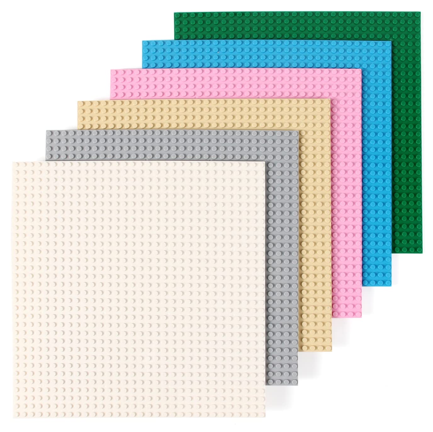 

Классическая совместимая базовая пластина 32x32 точки, блок-пластина из 6 штук, двухсторонняя (Установить цвета)