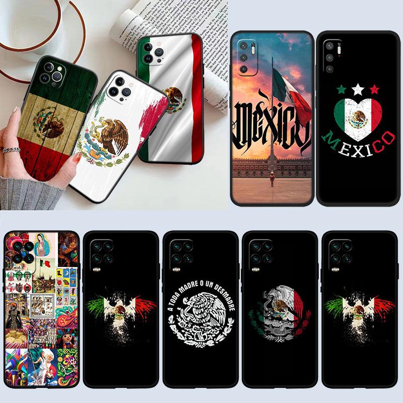 Mexico Flag Shell Phone Case for OPPO A40 A60 A80 A15 A16 A16K A12 A17 A17K A54 A54S A53 A53S A55 A56 A57 A98 F23