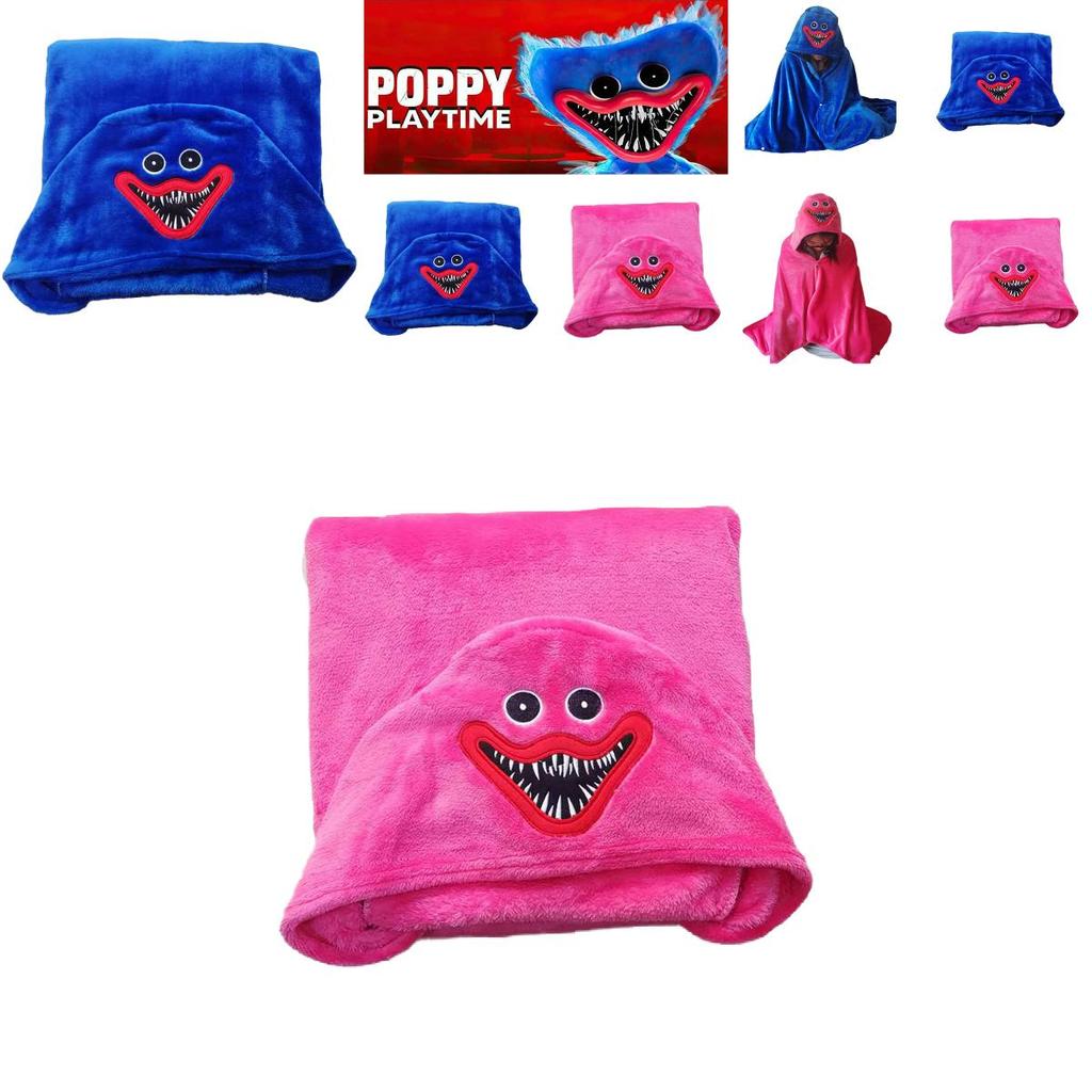 Huggy Wuggy Cape Shawl Blanket Perfect For Chilly Days And Nights