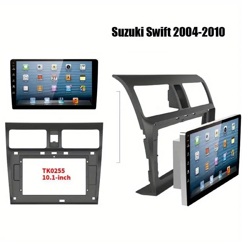 For SUZUKI Swift 2004-2010 10.1 Inch Car Fascia Frame Decorative Panel Mounting Auto Interior Accessories