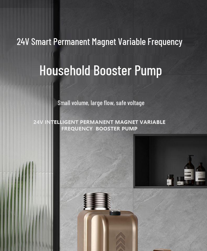 24V Automatische Hausdruckerhöhungspumpe für Warmwasserbereiter & Duschen
