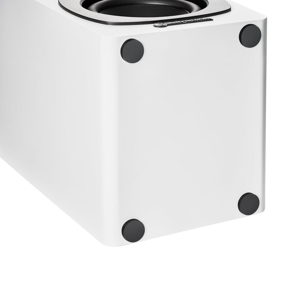 WH Active Speaker Bookshelf Speaker Record Player Bluetooth Speaker Compatible RCA Input Compatible PC TV Music White Audio-Technica AT-SP3X [Wired