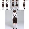 Elegant Children's German Oktoberfest Stage Costume With Hat For Halloween Cosplay