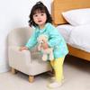 Girls' 2026 Spring Two-Piece Set: Long Sleeve Pullover Top & Pants - European/American Brands