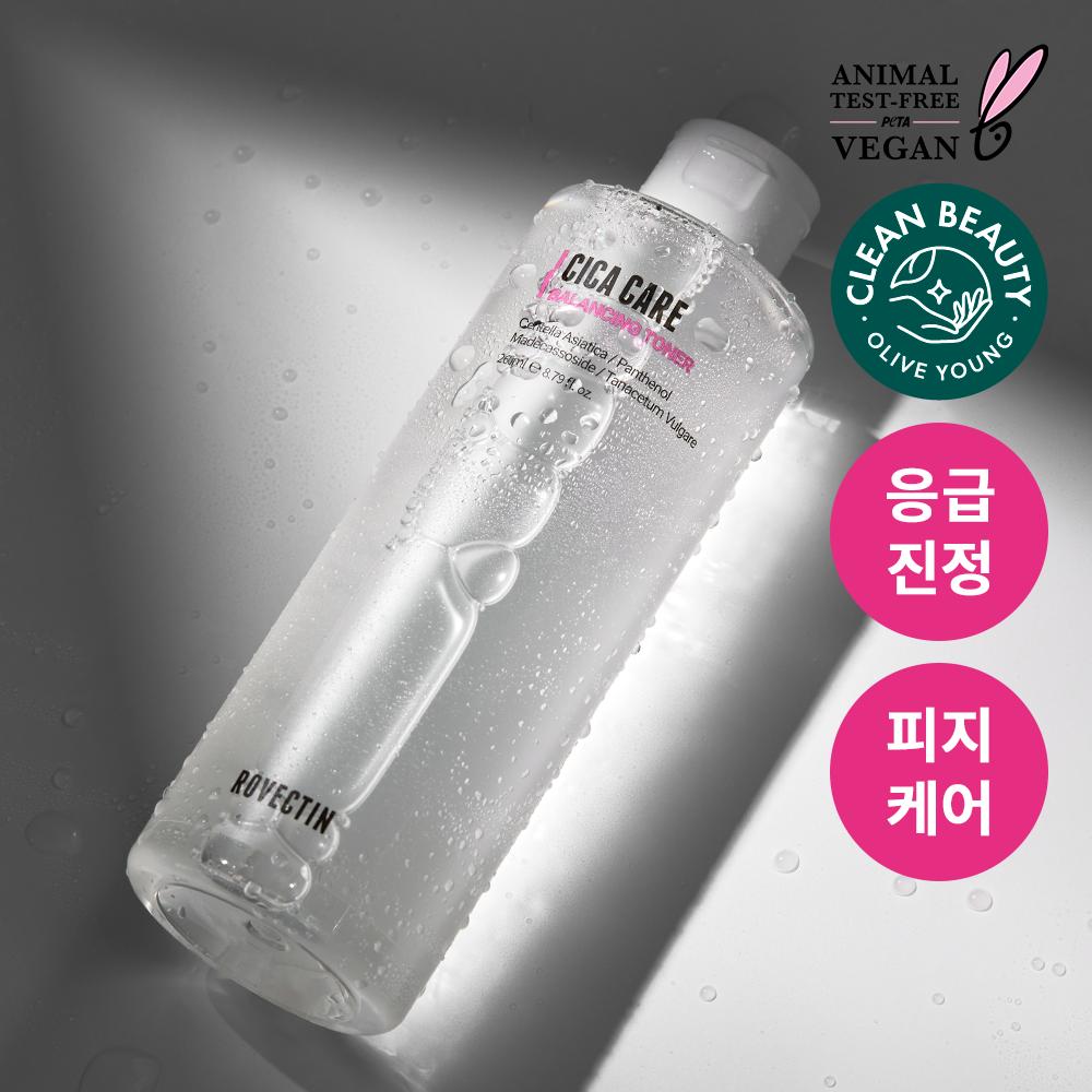 Rovectin [emergency Calming Oil   Moisture Care] Lovectin Cica Care Balancing Toner 260ml