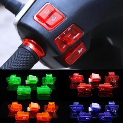 Motorcycle Switch Button Kit Headlight Turn Signal High/low Beam Dimming Horn Start Various Switches Accessories