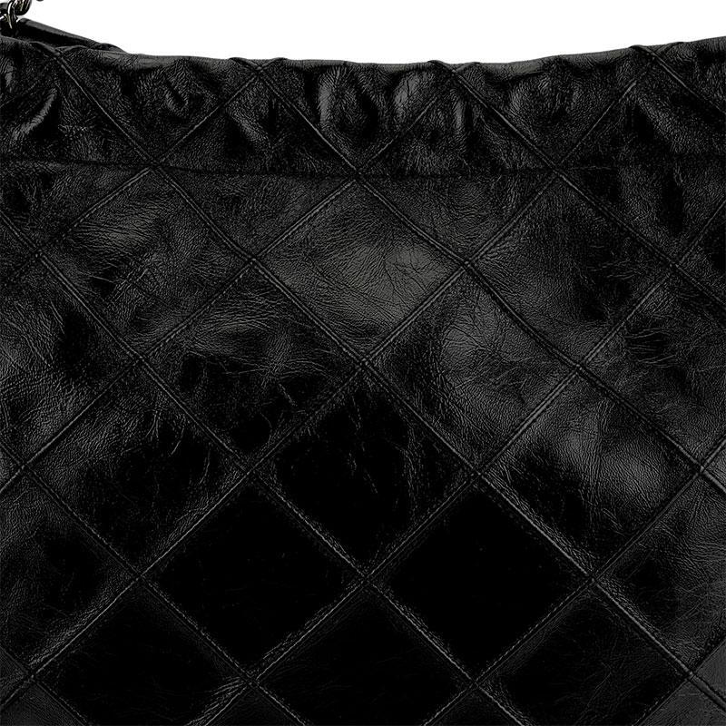 Tory Burch Fleming Logo Woven Chain Strap Shoulder Bag Women Shoulder Bag Black 165170-001