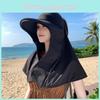 Summer Sun Protection Cap With Wide Brim And Neck Shield For Outdoor Activities