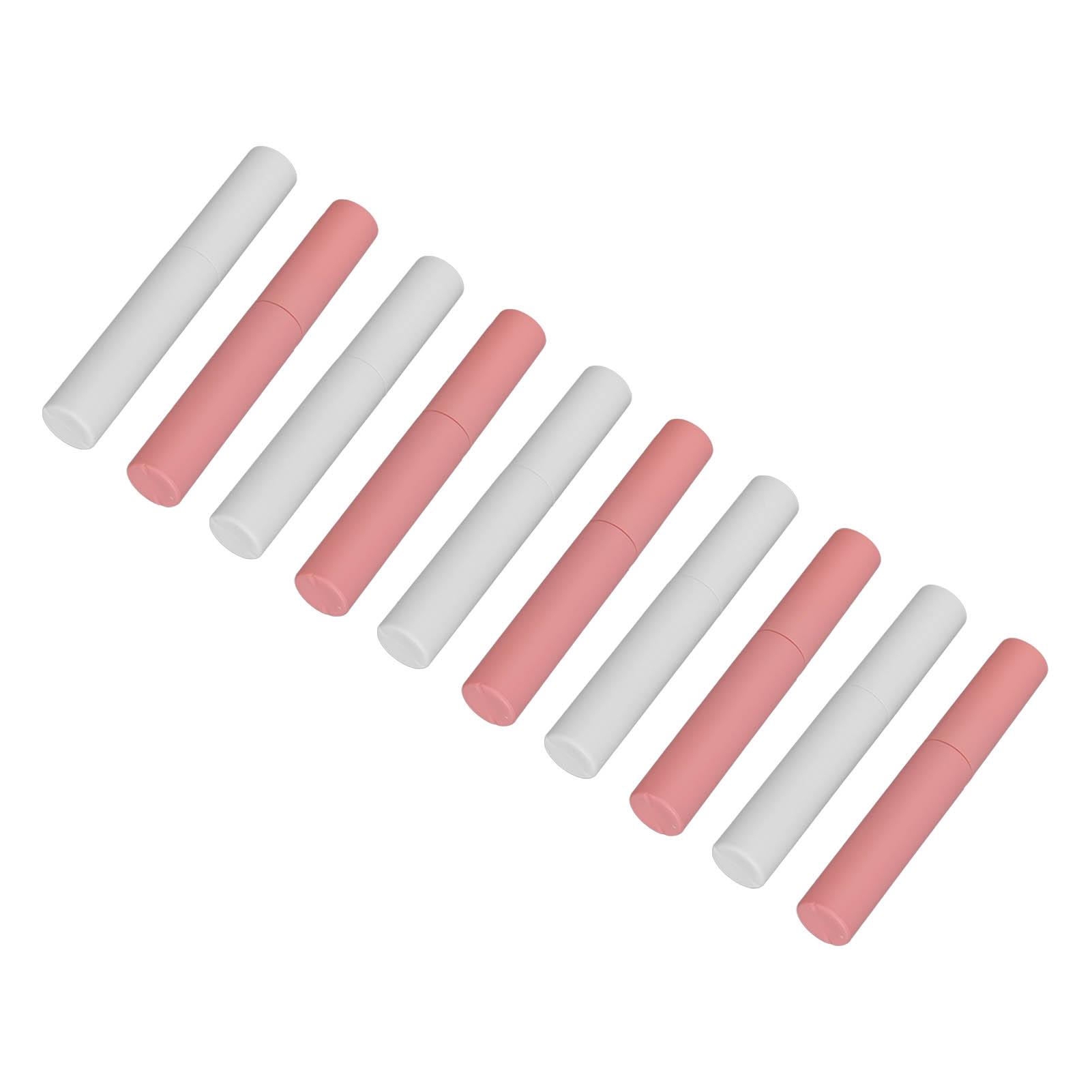 

10Pcs Empty Mascara Tube 10ml Soft Brush Head Refillable Bottle Eyelash Cream Container with Wand for Family Travel
