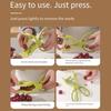 Cherry Pitter with Ergonomic Handle Quick Fruit Pitting Tool Portable Cherry Olive Corer Stoner Pit Removal Tool Kitchen Gadgets