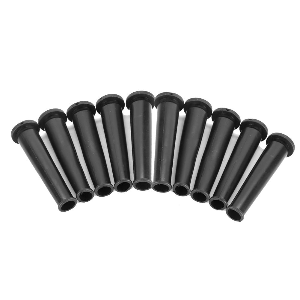 Angle Grinder Protector Cable Sleeve 10pcs 20 X 70mm 9mm/0.35Inch Black