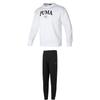Comfortable Breathable Round Neck Long Sleeve Knitted Warm Sweatpants Hoodie Set Men Sets 682929-02+684197-01