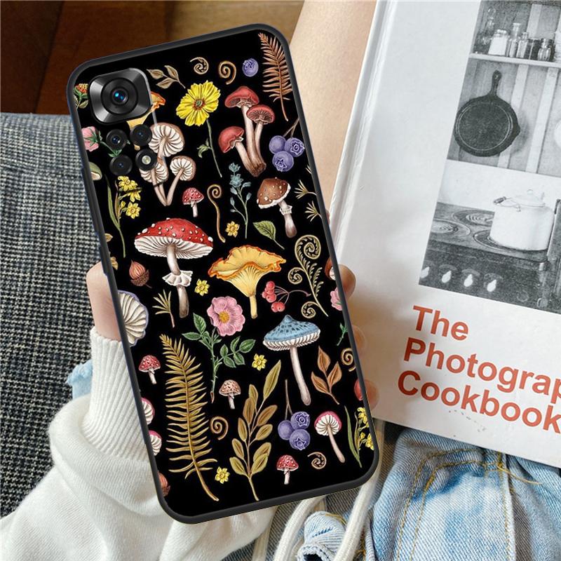 Trippy Mushroom For Xiaomi Redmi Note 13 9 10 11 12 14 15 Pro Plus Phone Case For Redmi 15 C 12C 13C 14C 10C