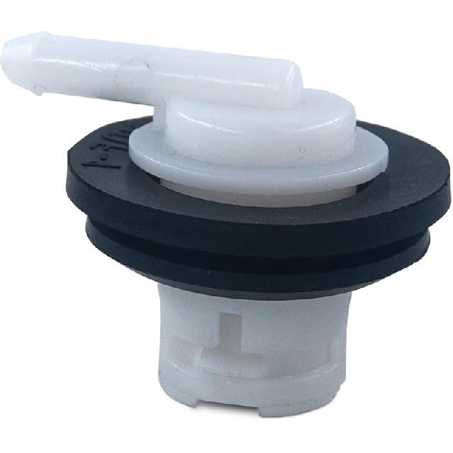 Fuel Tank Vent Valve, Fuel Tank Vent with Grommet Seal Compatible with Ford 1980-1996 F150 F250, 1980-1997 F350 Thunderbird (Pack of 1)