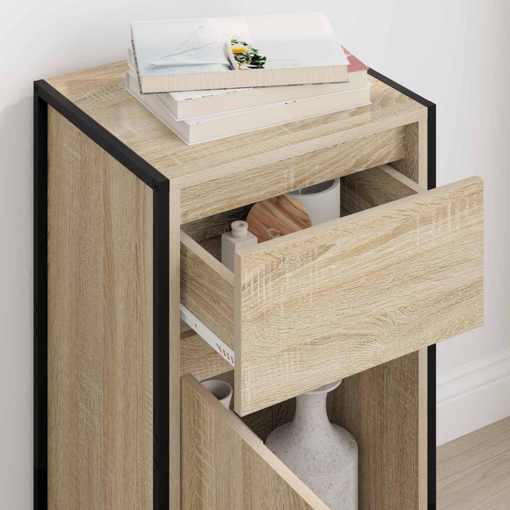 Sideboard with Drawers Sonoma 43 x 36 x 75.5 cm Particleboard