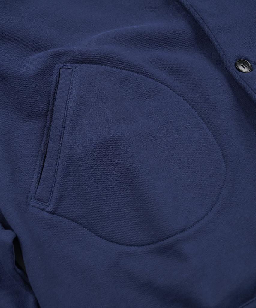Frizmworks Varsity Sweat Cardigan _ Navy