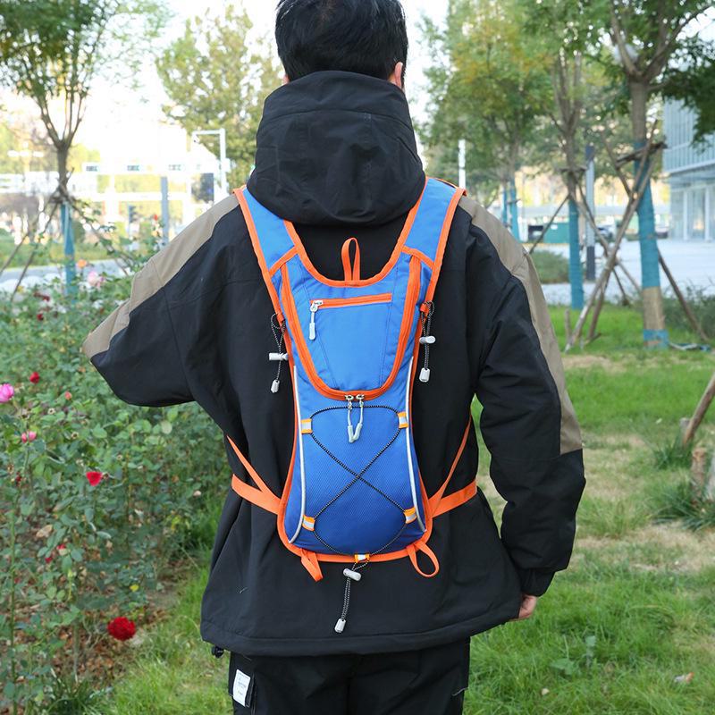 Lightweight Cycling Backpack with Storage for Equipment, Water Bladder Compatibility, Safety Reflective Design, and Gym Bag Functionality.