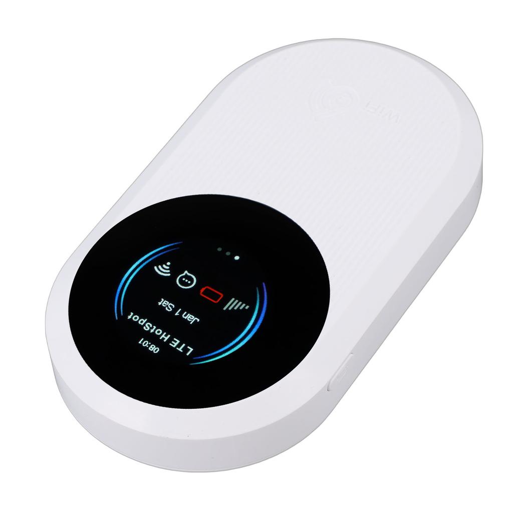 4G LTE Mobile Hotspot Router 3000mAh 300Mbps Portable WiFi6 Hotspot with SIM Card Slot for B1 B3 B5 B7 B8 B20 B38 B40