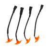 Car Front Grille Lights LED Marker Lamps 3000k Yellow IP67 Waterproof for Car Van Truck Trailer